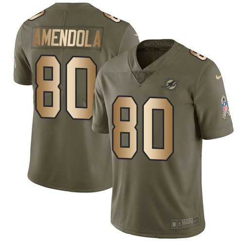 Nike Dolphins 80 Danny Amendola Olive Gold Salute To Service Limited Jersey Dzhi,We sell and wholesale Nike Dolphins 80 Danny Amendola Olive Gold Salute To Service Limited Jersey Dzhi on line form chian!